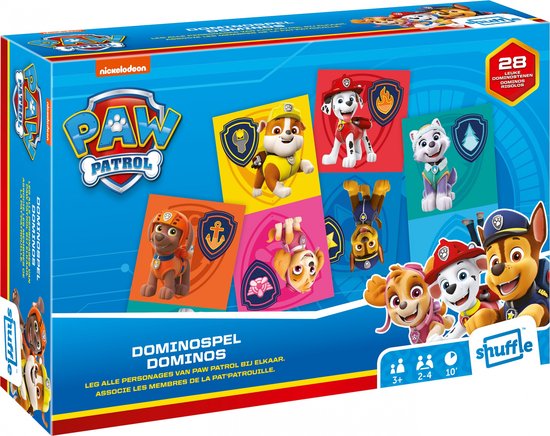 Paw Patrol domino spel