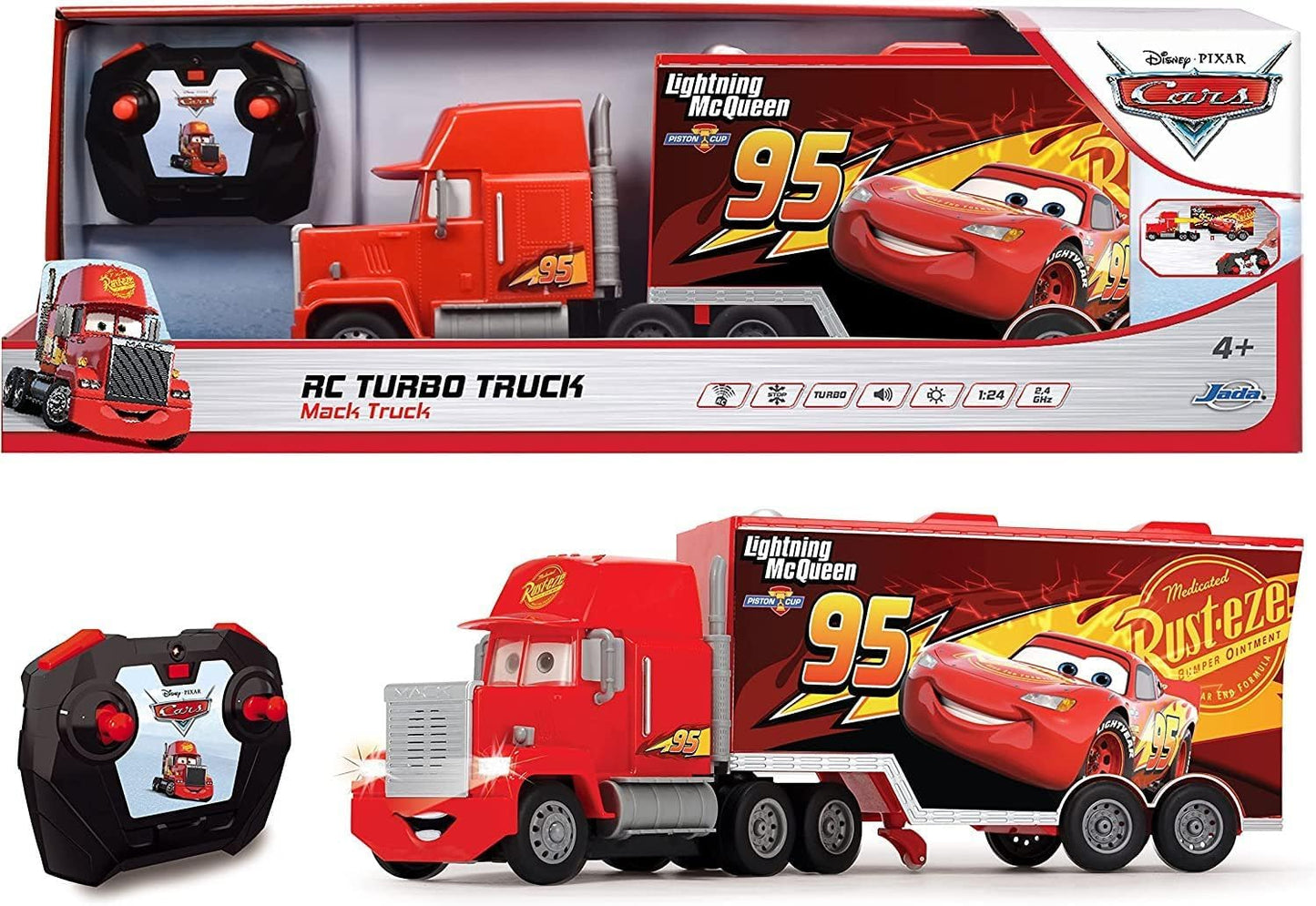 Disney Cars RC Turbo Truck Mack (1:24)