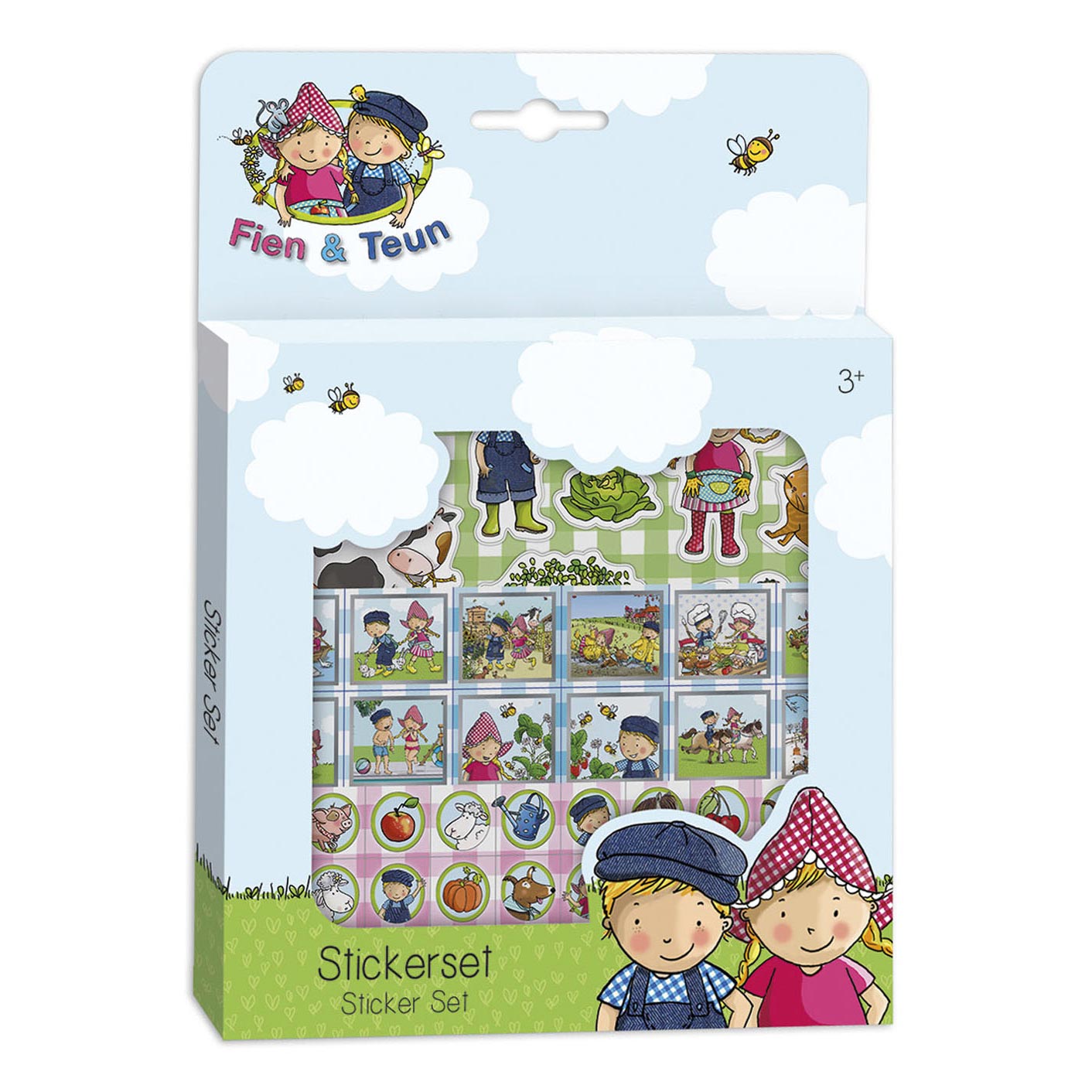 Fien &Teun stickerset