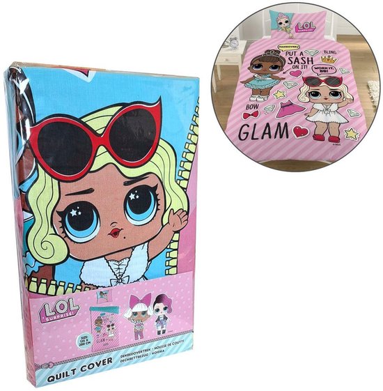 L.O.L. Dekbedovertrek 1 persoons 140 x 200