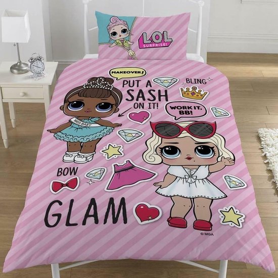 L.O.L. Dekbedovertrek 1 persoons 140 x 200