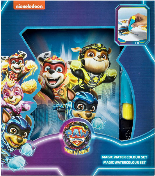 PAW Patrol – Mighty Movie Magic Water Colour Set