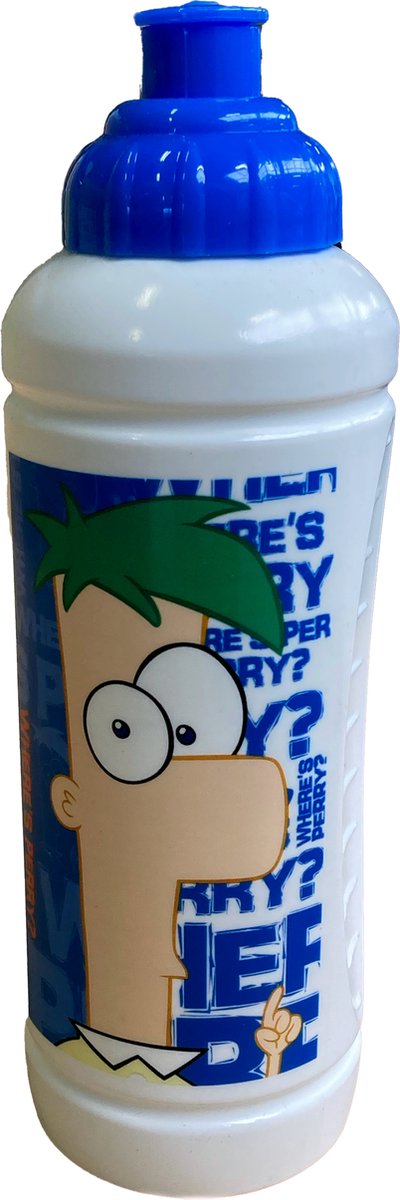 Phineas & Ferb drinkfles 400ML