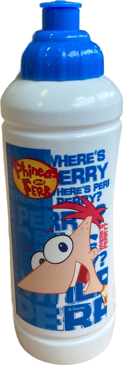 Phineas & Ferb drinkfles 400ML