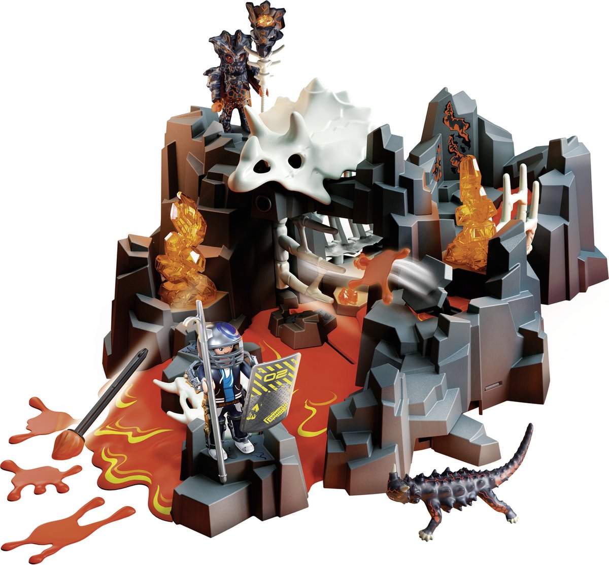 Playmobil Dino Rise Lava Jungle