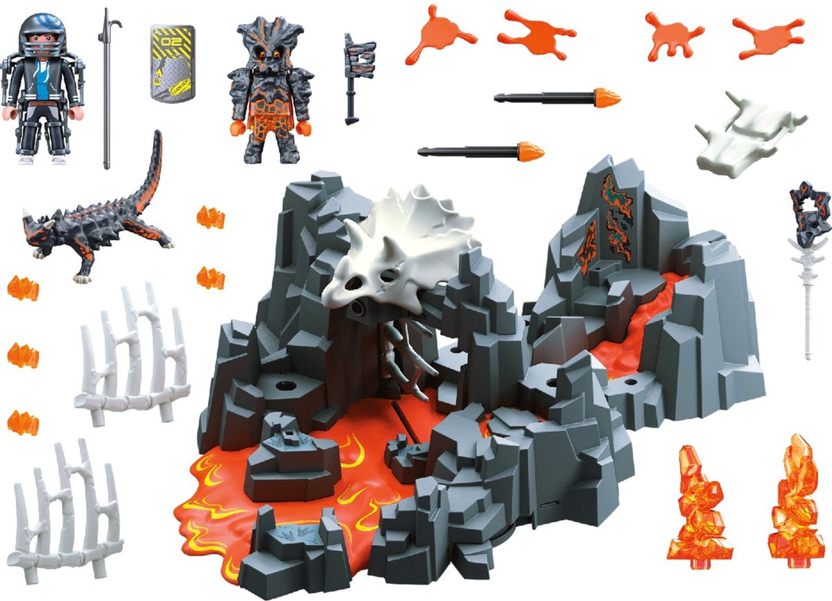 Playmobil Dino Rise Lava Jungle